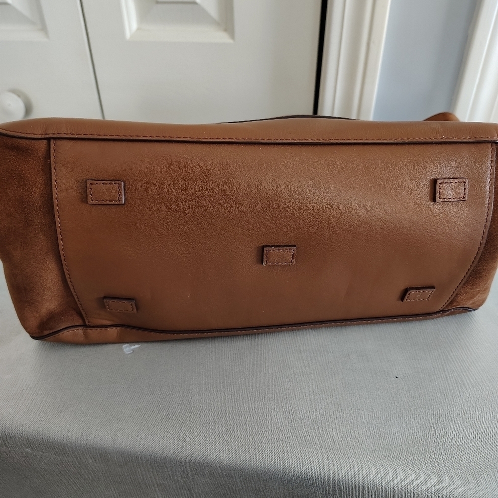 Halston Brown Heritage Shoulder Bag - Picture 12 of 14